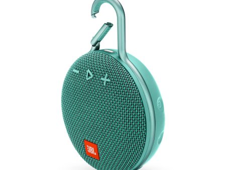 JBL Clip 3 Portable Bluetooth Speaker - River Teal Fashion