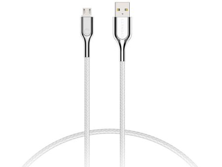 Cygnett Armoured Micro to USB-A Cable 1M -White Online