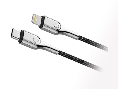 Cygnett Armored Lightning To USB-C Cable 1M - Black Online Sale