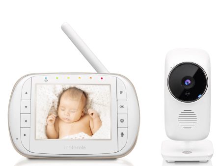 Motorola 3.5  Video Baby Monitor With Wi-Fi - White Cheap