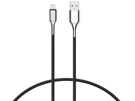 Cygnett Armoured Lightning to USB-A Cable 1M - Black Online now