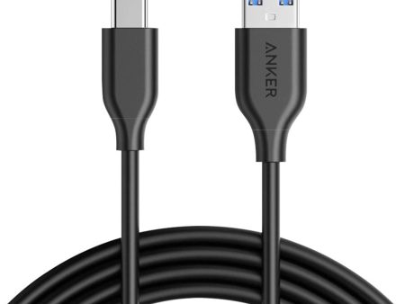 Anker Powerline 6  USB-C to USB-A Connector - Black Sale