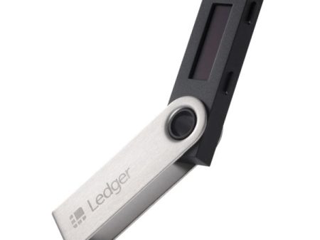 Ledger Nano S Cryptocurrency Hardware Wallet - Silver on Sale