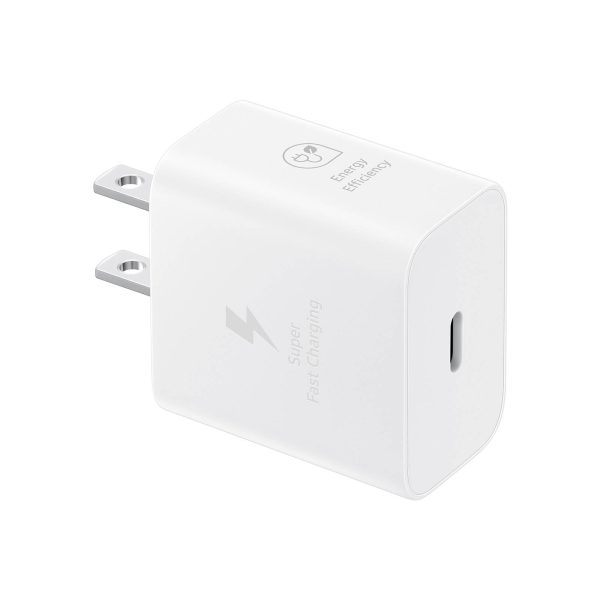 Samsung 25W Travel Adapter (No Cable) - White Online Sale