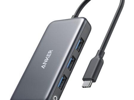 Anker Premium 4-in-1 USB-C Hub - Gray Sale