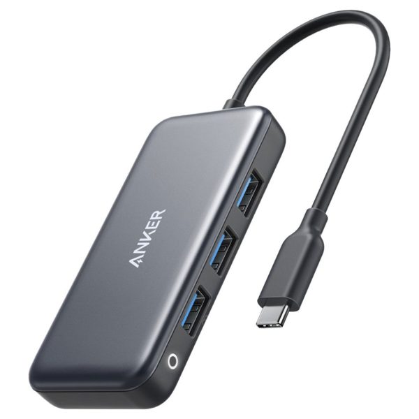 Anker Premium 4-in-1 USB-C Hub - Gray Sale