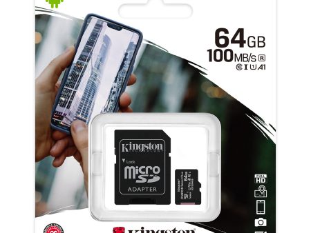 Kingston Canvas Select Plus MicroSD 64Gb Fashion