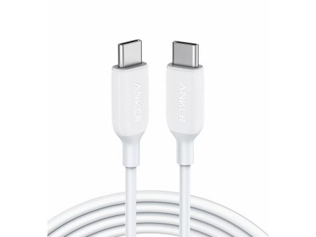 Anker Powerline III 10  USB-C to USB-C Cable - White Sale