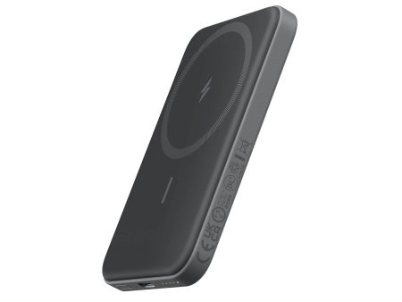 Anker 621 7.5W Mag-Go 5K mAh Magnetic Wireless Battery W  C-C Cable - Black Online now