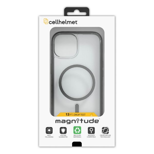 CellHelmet Magnitude Series Magsafe Compatible For iPhone 15 Plus (6.7 ) - Onyx Black Supply