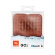 JBL Go 2 Bluetooth Portable Speaker - Cinnamon Fashion