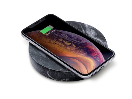 Einova Stone 10W Wireless Charging Pad - Black Marble Online