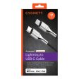 Cygnett Armored Lightning To USB-C Cable 1M - Black Online Sale