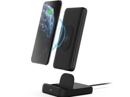 Cygnett Chargeup Duo 10,000 mAh Wireless Power Bank + Charging Dock Fashion