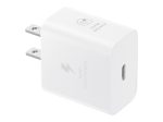 Samsung 25W Travel Adapter With Cable - White Supply