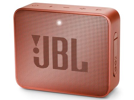 JBL Go 2 Bluetooth Portable Speaker - Cinnamon Fashion