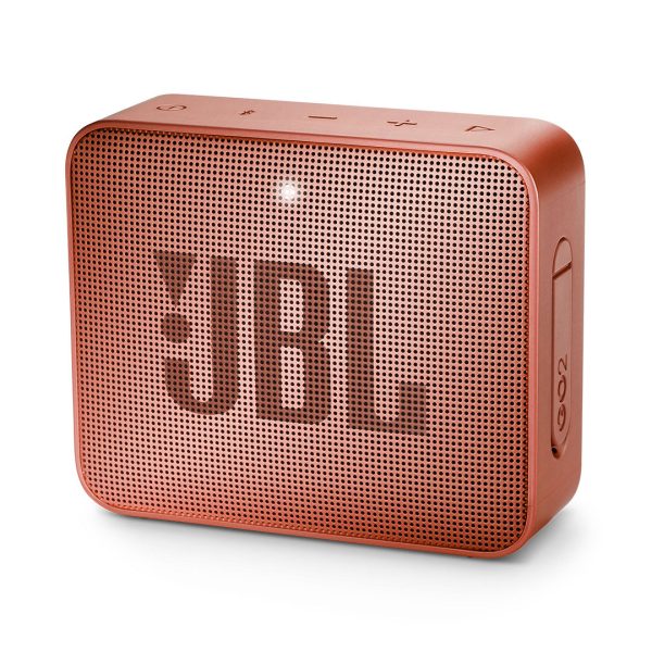 JBL Go 2 Bluetooth Portable Speaker - Cinnamon Fashion