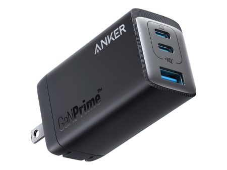 Anker 735 GaNPrime 65W 3-Port Wall Charger (2 USB-C, 1 USB-A) - Black Fashion