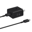 Samsung 25W Travel Adapter With Cable - Black Online