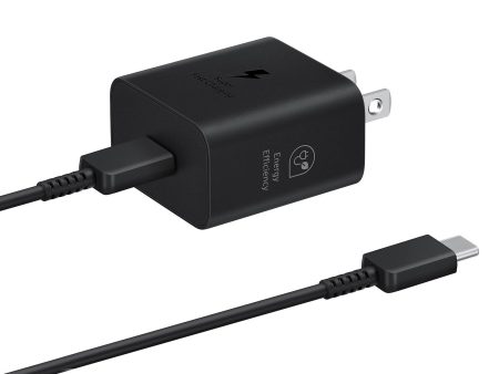 Samsung 25W Travel Adapter With Cable - Black Online