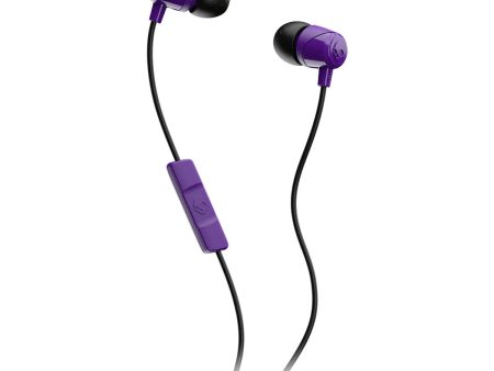 Skullcandy Jib Wired Headset W  Mic - Purple Black Online now