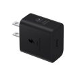 Samsung 25W Travel Adapter (No Cable) - Black on Sale