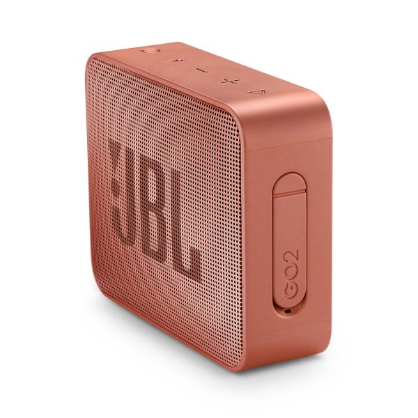 JBL Go 2 Bluetooth Portable Speaker - Cinnamon Fashion