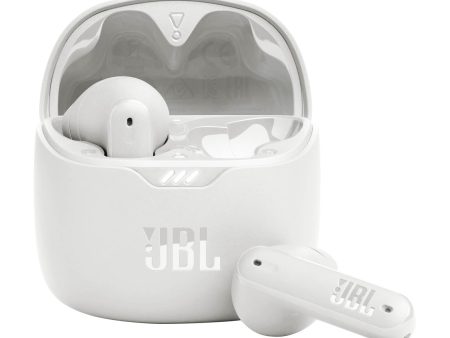 JBL Tune Flex True Wireless Noise Cancelling Earbuds - White Online