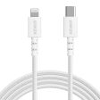 Anker PowerLine Select + USB-C Cable with Lightning Connector 6ft - White Online Sale