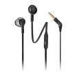 JBL Tune 205 Wired In-Ear Headphones - Black Hot on Sale