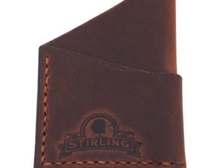 Card Wallet (Brown Threading) Online Hot Sale