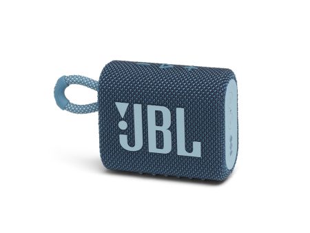 JBL Go 3 Portable Bluetooth Speaker - Blue Fashion