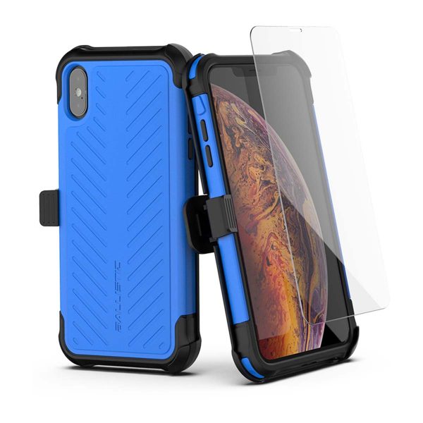 Ballistic Tough Jacket Maxx Series For iPhone XS Max - Blue Discount