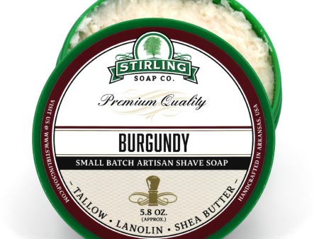 Burgundy - Shave Soap For Cheap