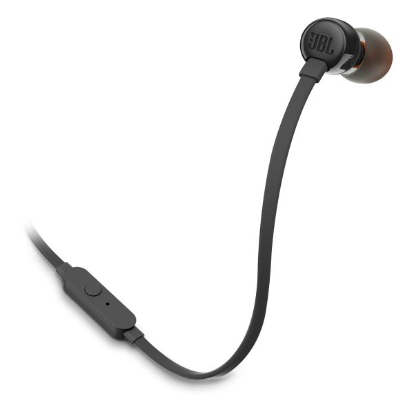 JBL Tune 110 Wired In-Ear Headphones - Black Online Sale