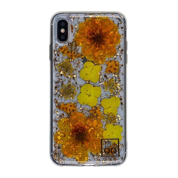 ROQQ Blossom Pressed Flowers Case For Apple iPhone XS Max - Yellow Cosmos Fashion