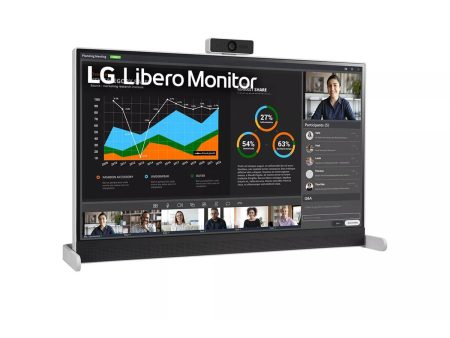 LG 27  QHD IPS HDR 10 Libero Monitor With Detachable Full HD Webcam & Built In Speakers Cheap