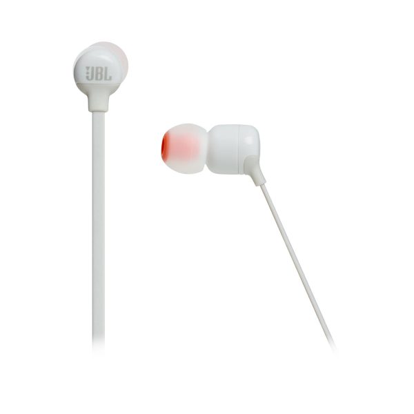 JBL Tune 110BT Wireless In-Ear Headphones - White Fashion