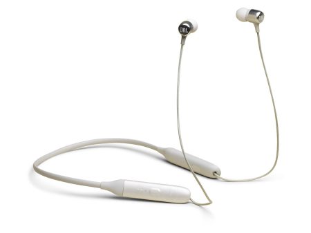 JBL Live 220BT In-Ear Wireless Neckband Headphones - White Cheap