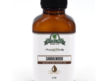 Sandalwood - Beard & Pre-Shave Oil Online