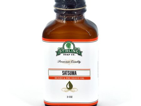 Satsuma - Beard & Pre-Shave Oil Fashion