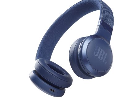 JBL Live 460NC Wireless On-Ear Headphones - Blue For Sale