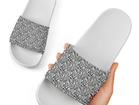 Zebra Slide Sandal Discount