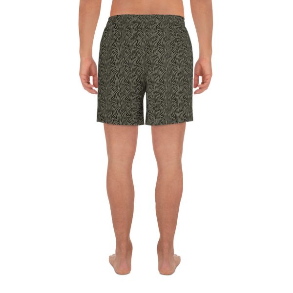 Khaki Zebra Mens Shorts Fashion