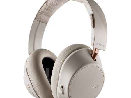 Plantronics Back Beat Go 810 Over Ear Headphone - Bone White on Sale