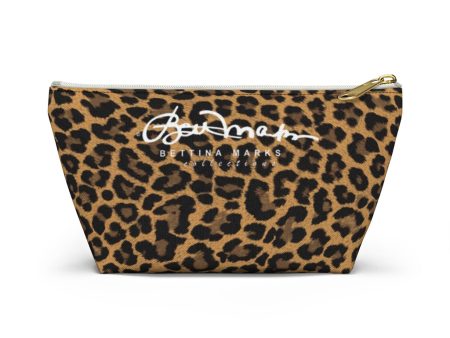 Leopard Accessory Pouch w T-bottom Cheap