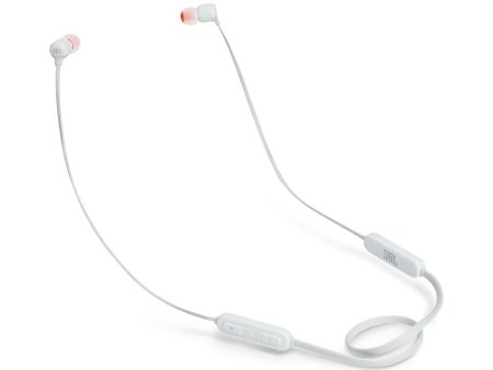 JBL Tune 110BT Wireless In-Ear Headphones - White Fashion