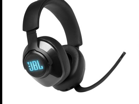 JBL Quantum400 Headphones USB Wired Over-Ear Gaming Headset With Quantumsurround And Rgb Lighting - Black Discount