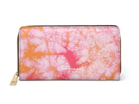 Fantasia Tie Dye Zipper Wallet Fashion