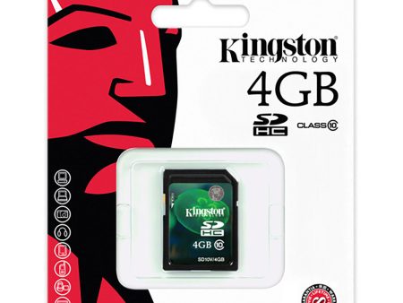 Kingston 4GB SDHC Class 10 Memory Card Cheap